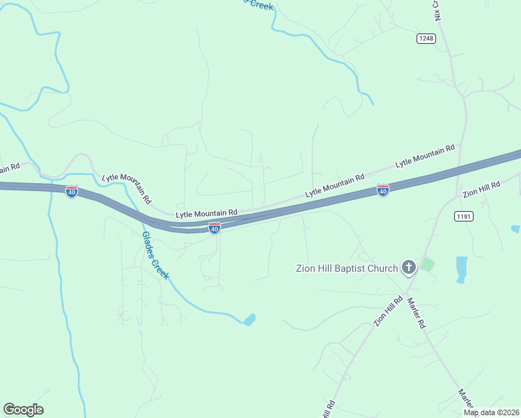 map of restaurants, bars, coffee shops, grocery stores, and more near 726 Lytle Mountain Road in Marion