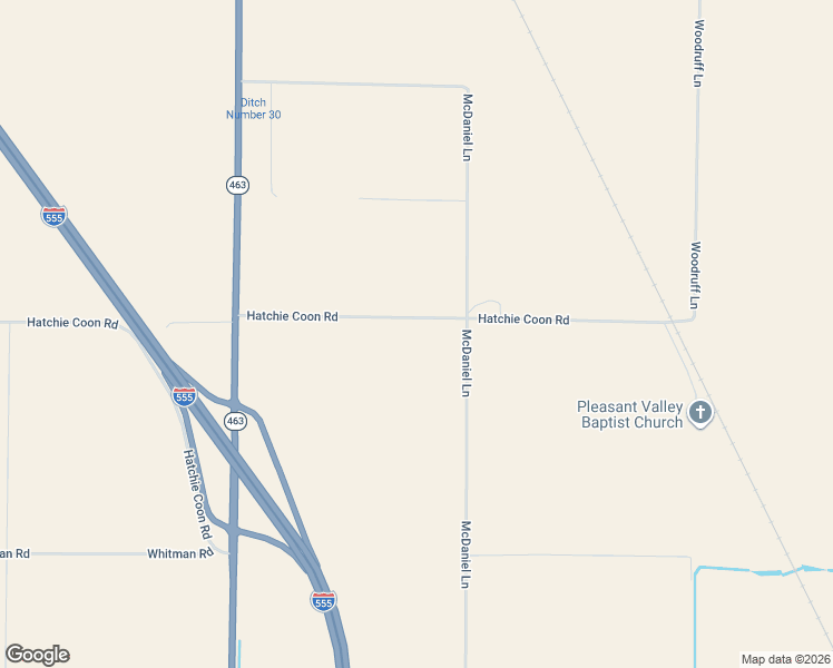 map of restaurants, bars, coffee shops, grocery stores, and more near 30478 Hatchie Coon Road in Trumann