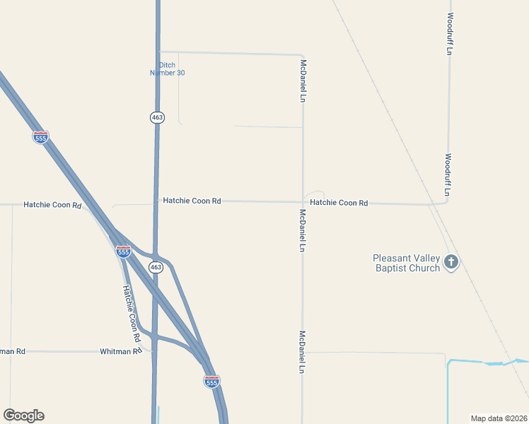 map of restaurants, bars, coffee shops, grocery stores, and more near 30478 Hatchie Coon Road in Trumann