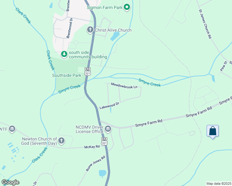 map of restaurants, bars, coffee shops, grocery stores, and more near 1973 Forest Park Avenue in Newton