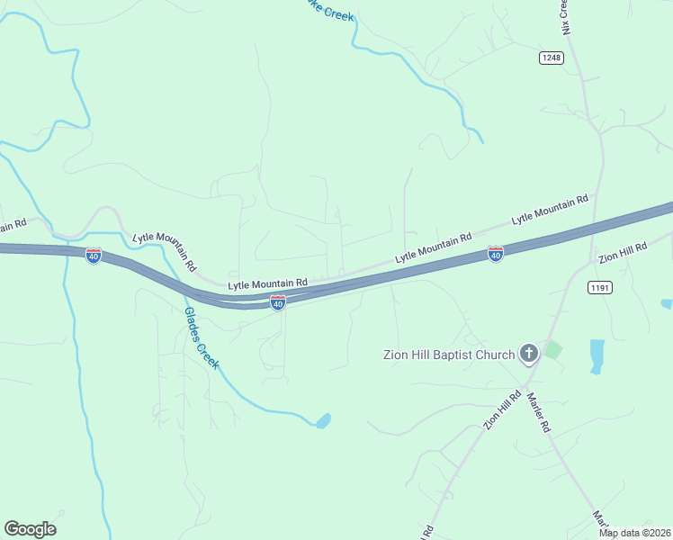 map of restaurants, bars, coffee shops, grocery stores, and more near 726 Lytle Mountain Road in Marion