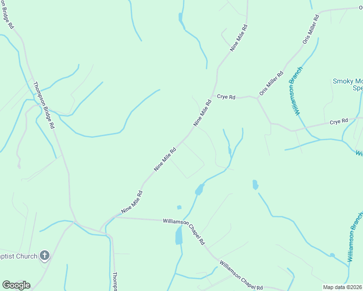 map of restaurants, bars, coffee shops, grocery stores, and more near 6143 Nine Mile Road in Maryville