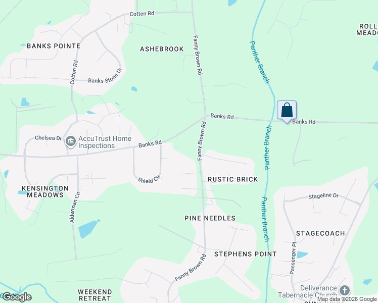 map of restaurants, bars, coffee shops, grocery stores, and more near 3037 Banks Road in Raleigh