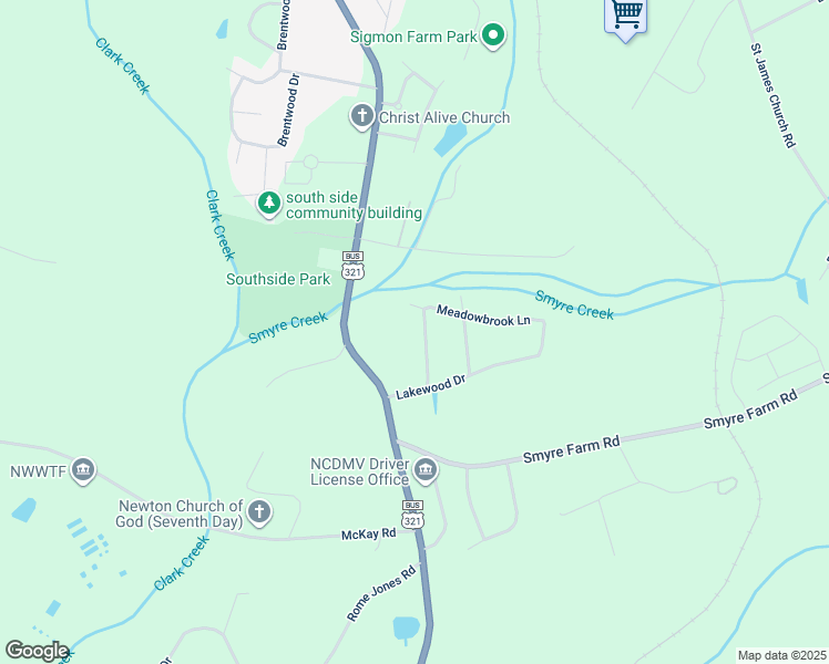 map of restaurants, bars, coffee shops, grocery stores, and more near 1965 Brookside Avenue in Newton