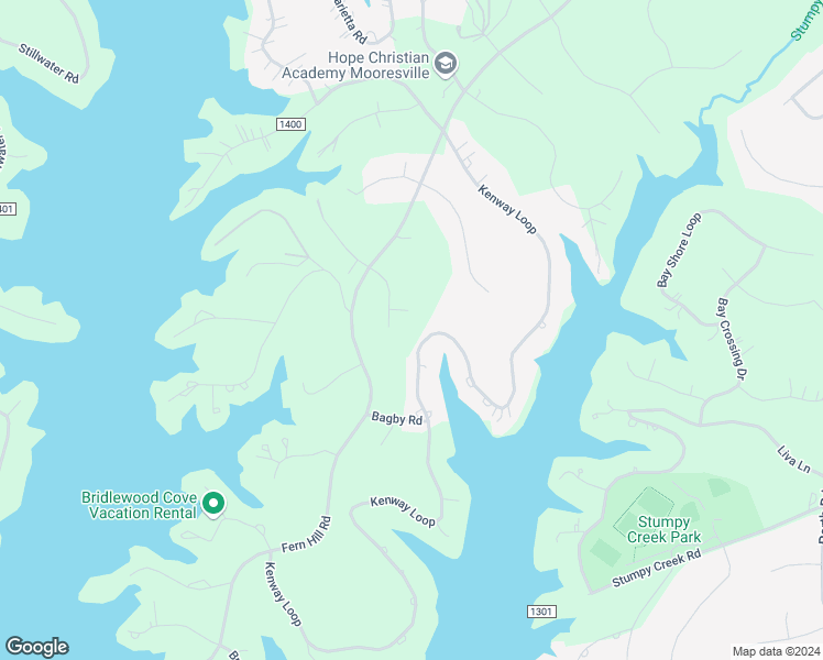 map of restaurants, bars, coffee shops, grocery stores, and more near 137 Trent Pines Drive in Mooresville