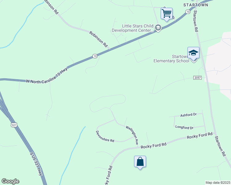 map of restaurants, bars, coffee shops, grocery stores, and more near 1745 Wellington Avenue in Newton