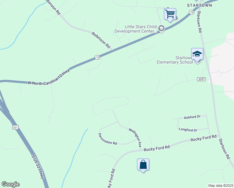 map of restaurants, bars, coffee shops, grocery stores, and more near 1745 Wellington Avenue in Newton