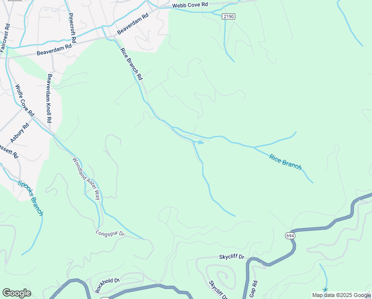 map of restaurants, bars, coffee shops, grocery stores, and more near 127 Rice Branch Road in Asheville