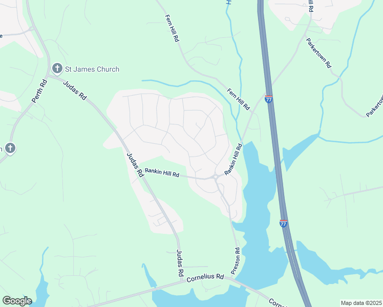 map of restaurants, bars, coffee shops, grocery stores, and more near 105 Longleaf Drive in Mooresville