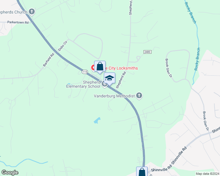 map of restaurants, bars, coffee shops, grocery stores, and more near 1748 Charlotte Highway in Mooresville