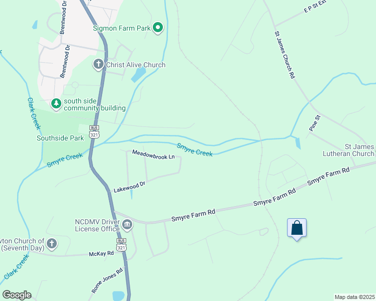 map of restaurants, bars, coffee shops, grocery stores, and more near 1235 Lakewood Drive in Newton