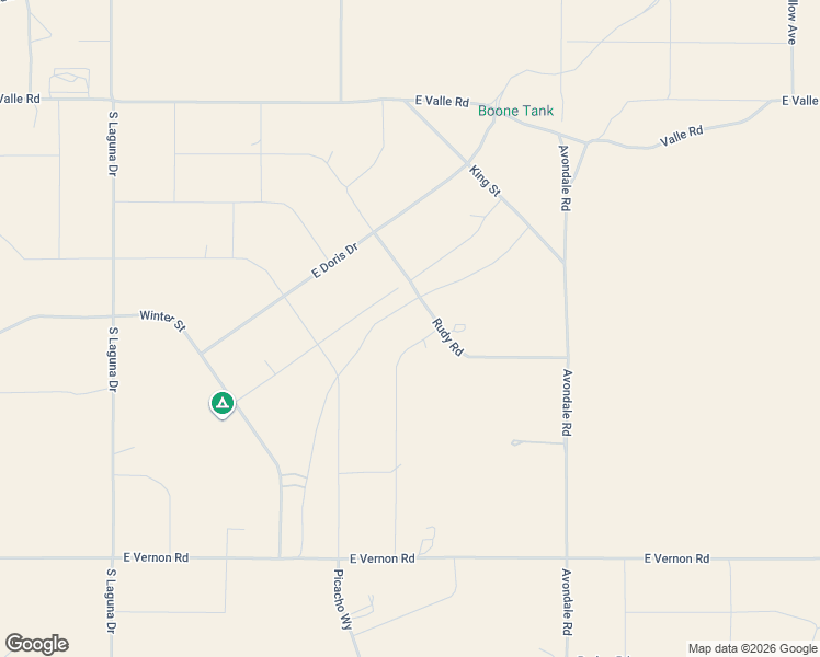 map of restaurants, bars, coffee shops, grocery stores, and more near 1822 Berniece Drive in Williams