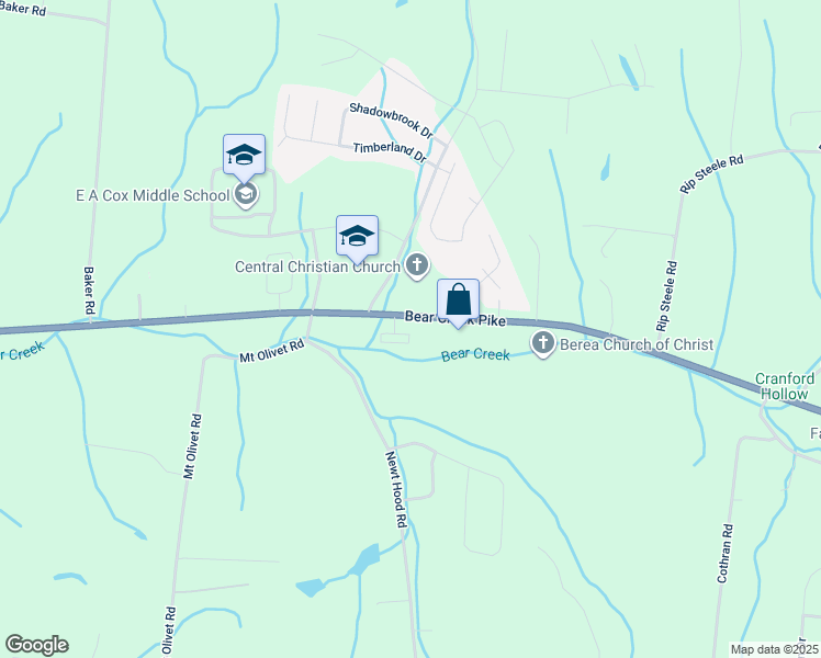 map of restaurants, bars, coffee shops, grocery stores, and more near 705 Joshua Street in Columbia