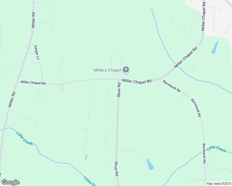 map of restaurants, bars, coffee shops, grocery stores, and more near 4419 Shue Road in Salisbury