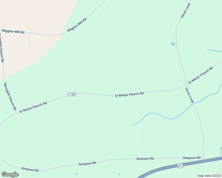 map of restaurants, bars, coffee shops, grocery stores, and more near 7550 Saint Marys Church Road in Lucama