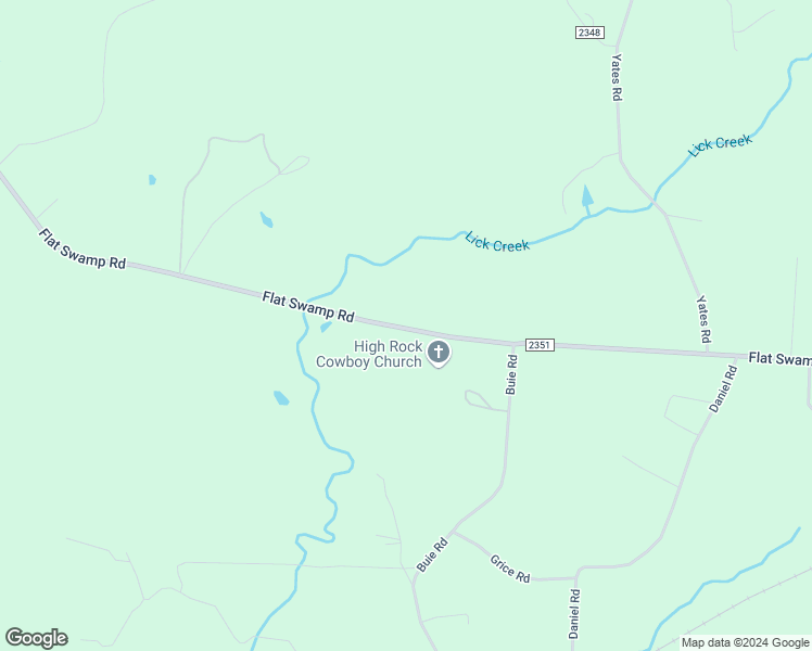 map of restaurants, bars, coffee shops, grocery stores, and more near 1904 Flat Swamp Road in Denton