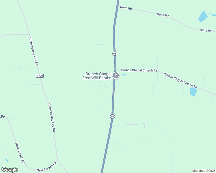 map of restaurants, bars, coffee shops, grocery stores, and more near 7371 North Carolina 96 in Selma