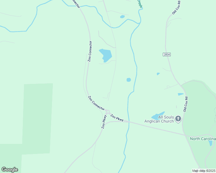 map of restaurants, bars, coffee shops, grocery stores, and more near Zoo Parkway in Asheboro