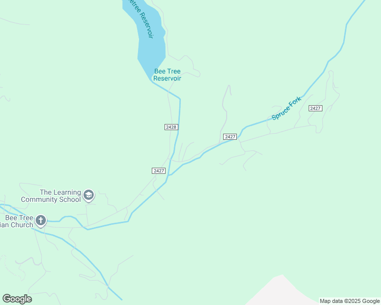 map of restaurants, bars, coffee shops, grocery stores, and more near 15 Mill Race Lane in Swannanoa