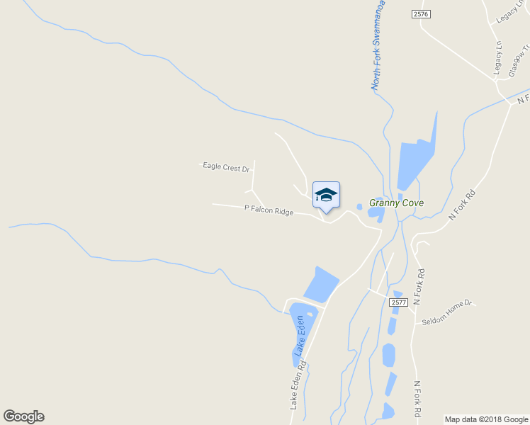 map of restaurants, bars, coffee shops, grocery stores, and more near 50 Wingspread Drive in Black Mountain