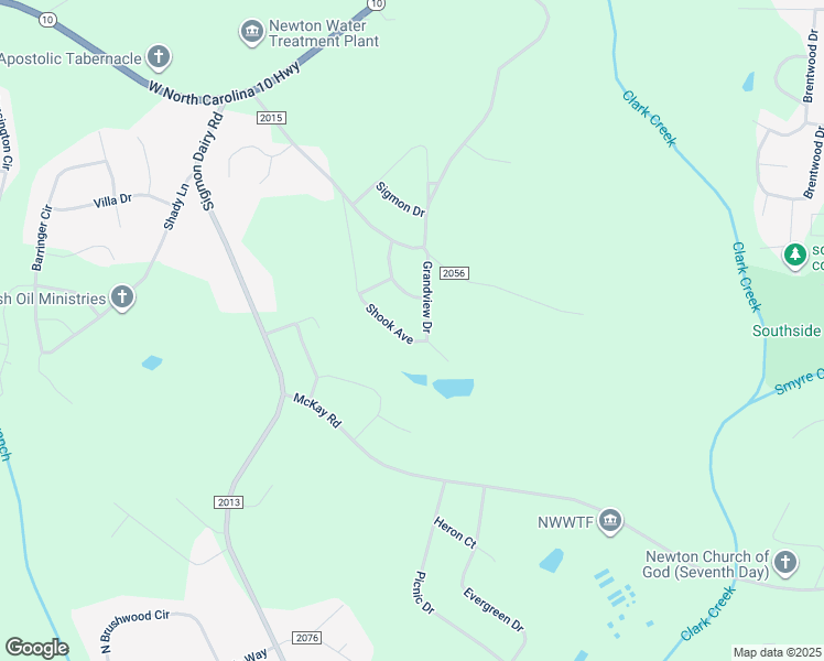 map of restaurants, bars, coffee shops, grocery stores, and more near 1876 Shook Avenue in Newton