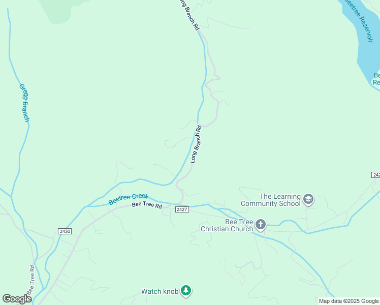 map of restaurants, bars, coffee shops, grocery stores, and more near 126 Long Branch Road in Swannanoa