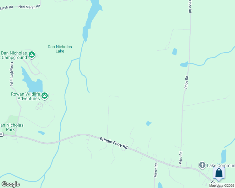 map of restaurants, bars, coffee shops, grocery stores, and more near 515 Cox Road in Salisbury