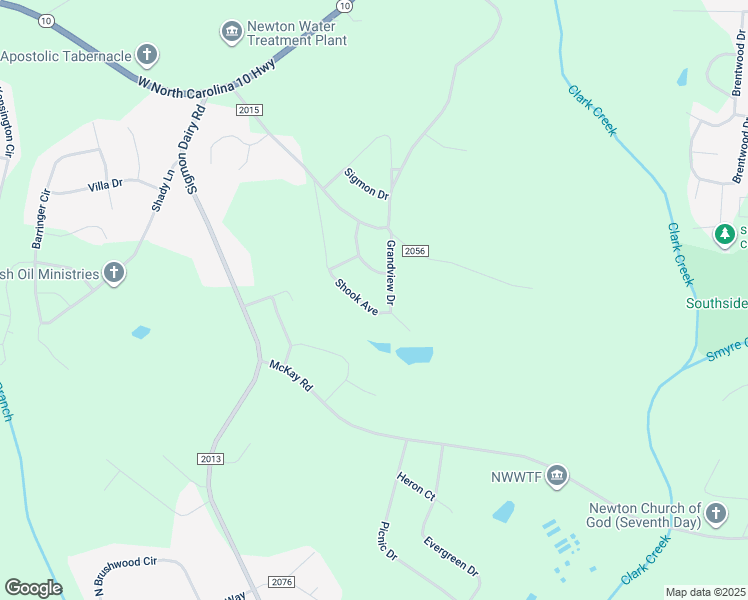 map of restaurants, bars, coffee shops, grocery stores, and more near 1876 Shook Avenue in Newton