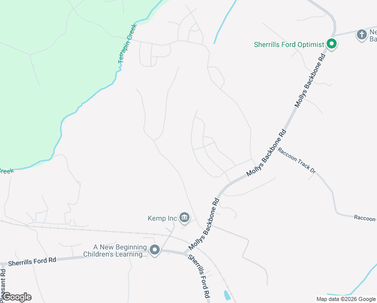map of restaurants, bars, coffee shops, grocery stores, and more near 7589 Bainbridge Road in Catawba County