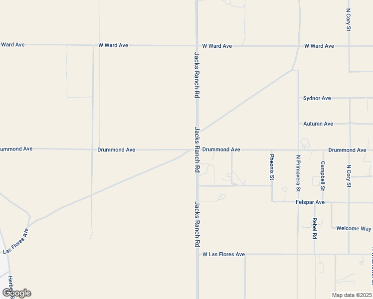 map of restaurants, bars, coffee shops, grocery stores, and more near Drummond Avenue in Ridgecrest