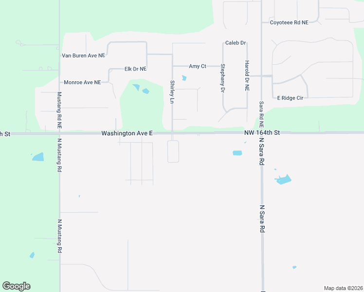 map of restaurants, bars, coffee shops, grocery stores, and more near 2496-2870 Northwest 164th Street in Piedmont