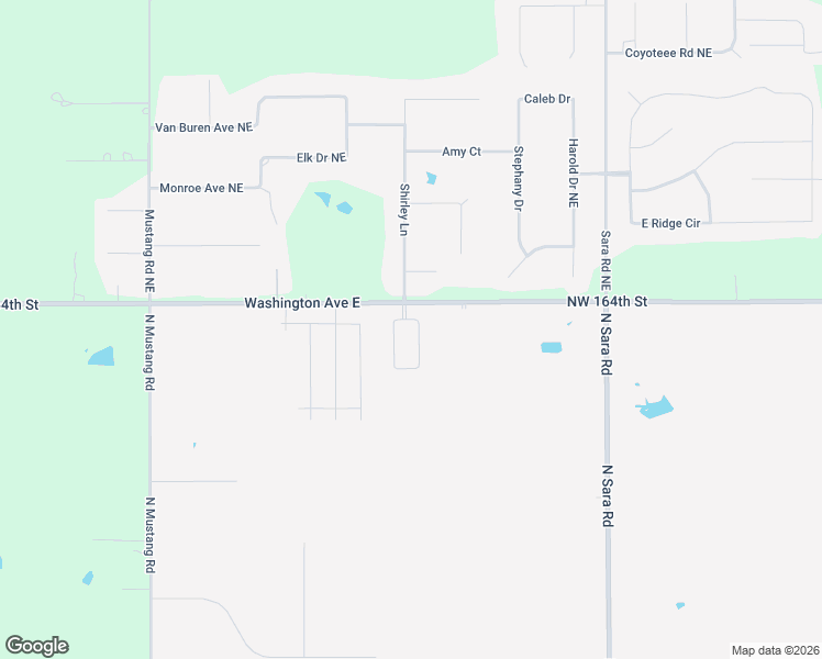 map of restaurants, bars, coffee shops, grocery stores, and more near 2494 Northwest 164th Street in Piedmont