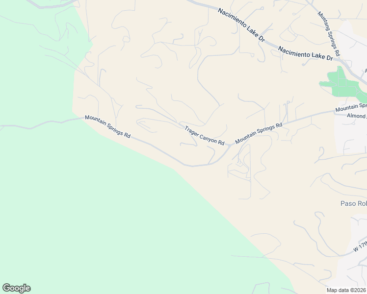 map of restaurants, bars, coffee shops, grocery stores, and more near 1475 Trager Canyon Road in Paso Robles