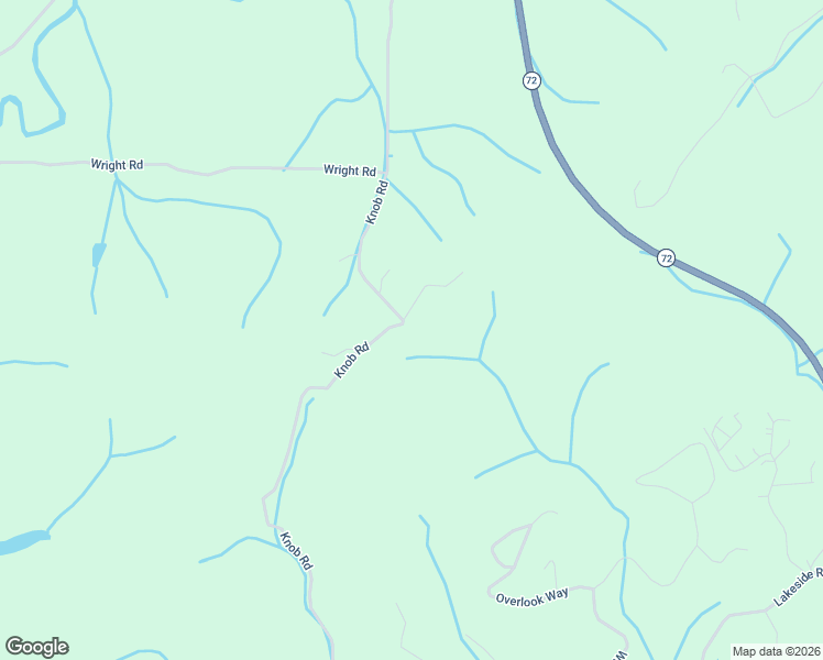 map of restaurants, bars, coffee shops, grocery stores, and more near 440 Knob Road in Vonore