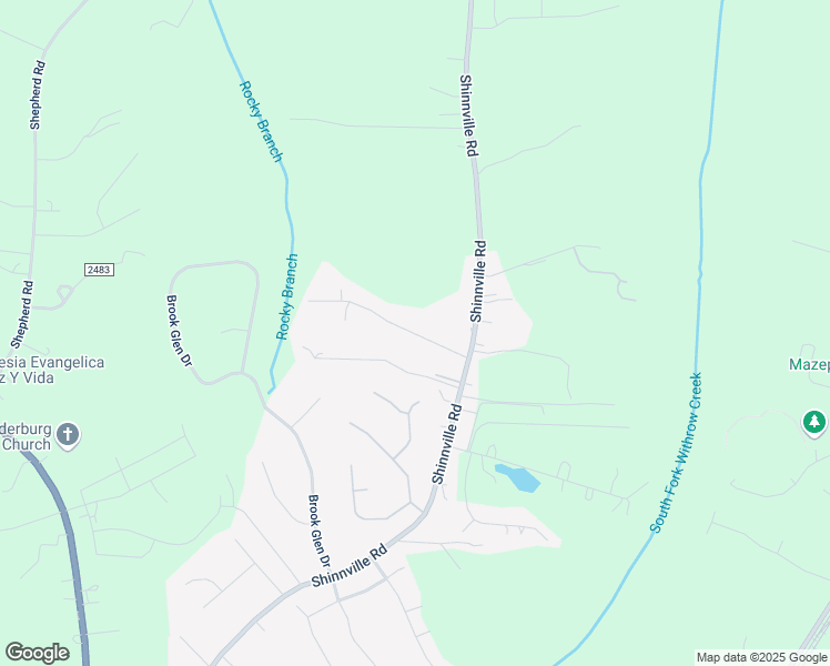 map of restaurants, bars, coffee shops, grocery stores, and more near 132 Ginger Lane in Mooresville