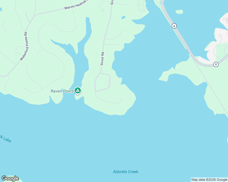 map of restaurants, bars, coffee shops, grocery stores, and more near 1219 Scout Road in Salisbury