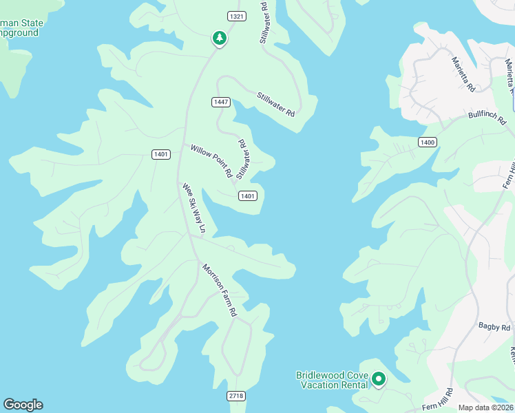 map of restaurants, bars, coffee shops, grocery stores, and more near 174 Willow Point Road in Troutman