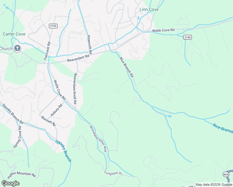 map of restaurants, bars, coffee shops, grocery stores, and more near 51 Rice Branch Road in Asheville