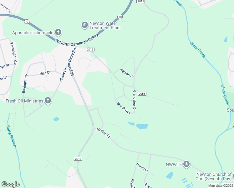map of restaurants, bars, coffee shops, grocery stores, and more near 1804 Shook Avenue in Newton