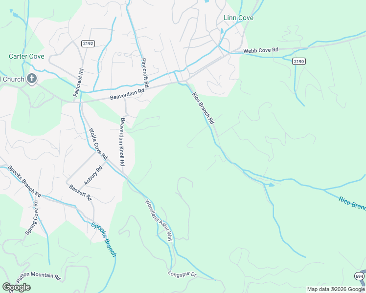 map of restaurants, bars, coffee shops, grocery stores, and more near 51 Rice Branch Road in Asheville