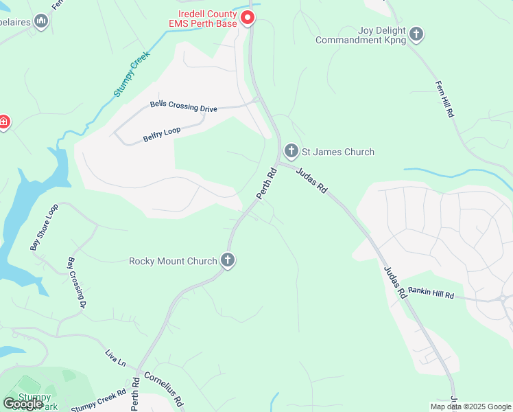 map of restaurants, bars, coffee shops, grocery stores, and more near 1794 Perth Road in Mooresville