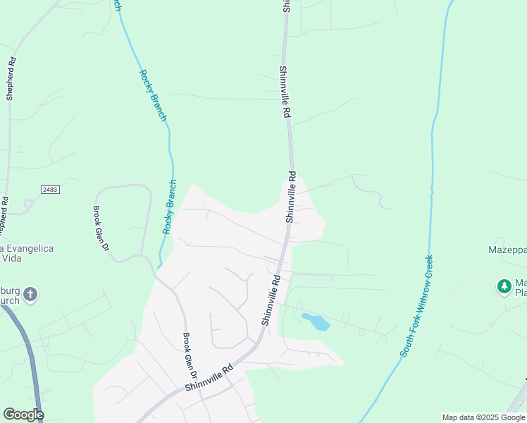 map of restaurants, bars, coffee shops, grocery stores, and more near 132 Ginger Lane in Mooresville