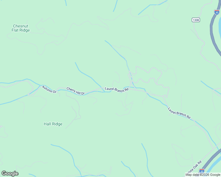 map of restaurants, bars, coffee shops, grocery stores, and more near 1131 Laurel Branch Road in Waynesville