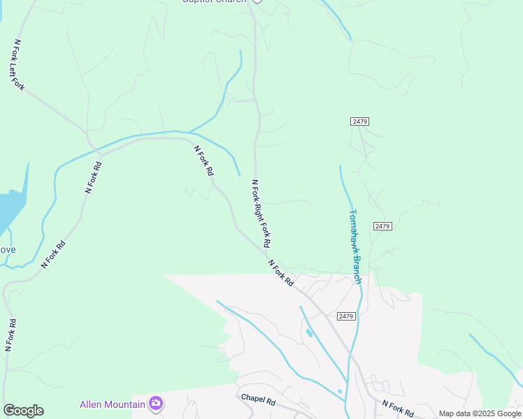 map of restaurants, bars, coffee shops, grocery stores, and more near 2031 North Fork-Right Fork Road in Black Mountain
