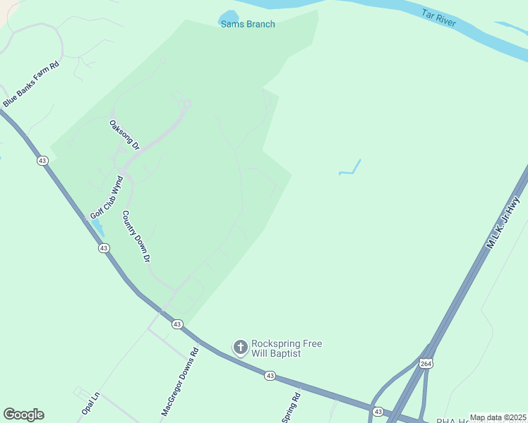 map of restaurants, bars, coffee shops, grocery stores, and more near 308 Rolling Hills Court in Greenville