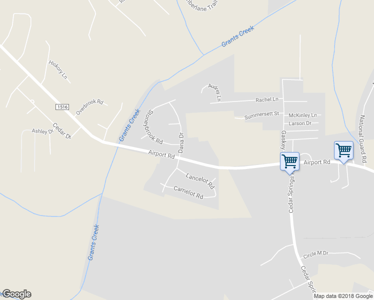 map of restaurants, bars, coffee shops, grocery stores, and more near 103 Dana Drive in Salisbury