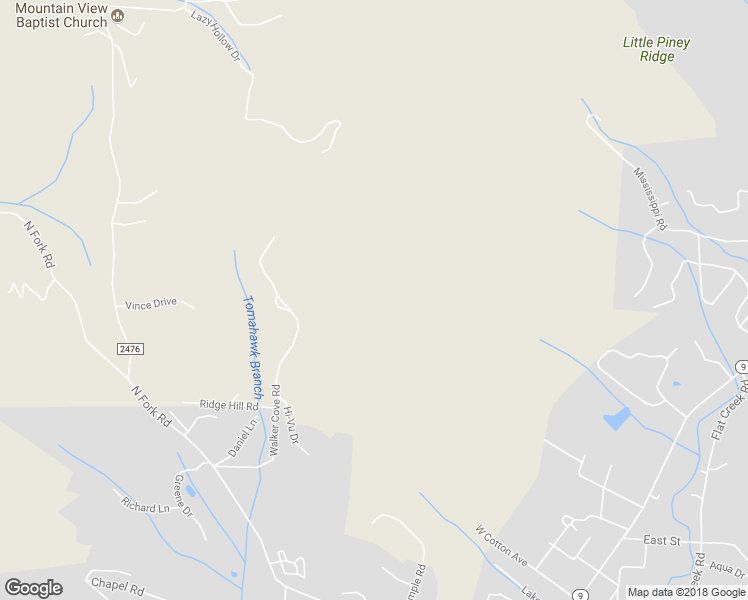 map of restaurants, bars, coffee shops, grocery stores, and more near 68 South Hi Trail in Black Mountain