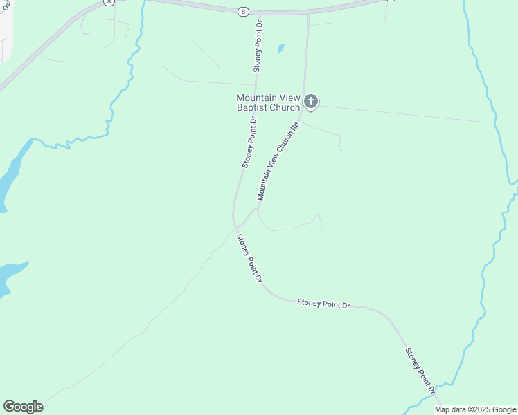 map of restaurants, bars, coffee shops, grocery stores, and more near 585-683 Mountain View Church Road in Lexington