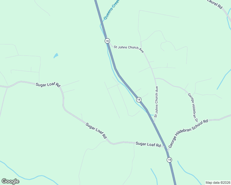 map of restaurants, bars, coffee shops, grocery stores, and more near 6272 East Meadow Trail in Connelly Springs