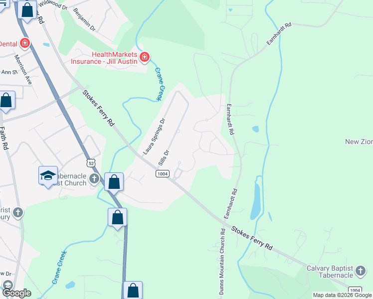 map of restaurants, bars, coffee shops, grocery stores, and more near 210 Edzell Drive in Salisbury
